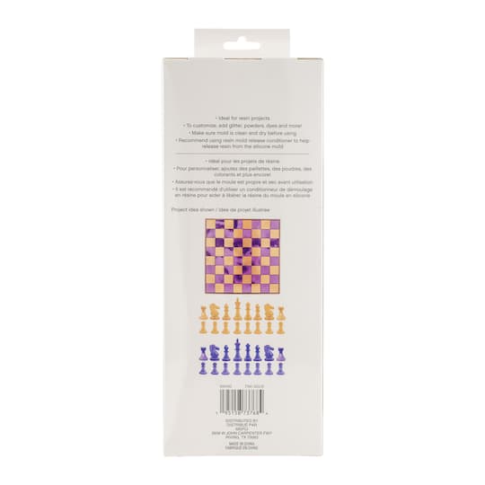 Complete Chess Silicone Mold Set by Craft Smart®